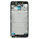 Front Housing LCD Frame Bezel Plate for HTC One M7 / 801e(Black)