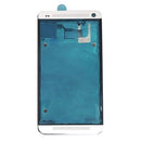 Front Housing LCD Frame Bezel Plate for HTC One M7 / 801e(White)
