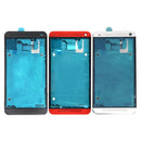 Front Housing LCD Frame Bezel Plate for HTC One M7 / 801e(Black)