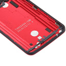 Full Housing Cover (Front Housing LCD Frame Bezel Plate + Back Cover) for HTC One M7 / 801e(Red)