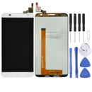 LCD Screen and Digitizer Full Assembly for Alcatel One Touch Idol 2 S / 6050 / 6050Y / OT-6050(White)