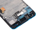 LCD Display + Touch Panel with Frame for HTC One M7 / 801e(Blue)
