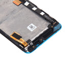 LCD Display + Touch Panel with Frame for HTC One M7 / 801e(Blue)