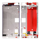 Front Housing Screen Frame Bezel for Huawei Ascend P8(White)