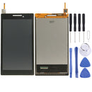 LCD Screen and Digitizer Full Assembly for Lenovo TAB 2 A7-10(Black)