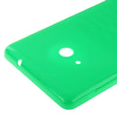 Bright Surface Solid Color Plastic Battery Back Cover for Microsoft Lumia 535(Green)