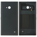 Solid Color Plastic Battery Back Cover for Nokia Lumia 730(Black)