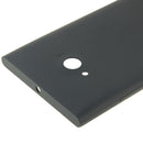 Solid Color Plastic Battery Back Cover for Nokia Lumia 730(Black)