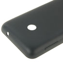 Solid Color Plastic Battery Back Cover for Nokia Lumia 530/Rock/M-1018/RM-1020(Black)