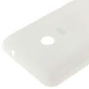 Solid Color Plastic Battery Back Cover for Nokia Lumia 530(White)