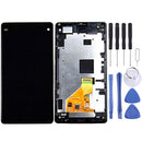 LCD Display + Touch Panel with Frame for Sony Xperia Z1 Compact(Black)