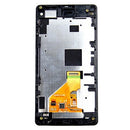 LCD Display + Touch Panel with Frame for Sony Xperia Z1 Compact(Black)