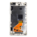 LCD Display + Touch Panel with Frame for Sony Xperia Z1 Compact(White)