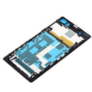 Front Housing LCD Frame Bezel Plate for Sony Xperia Z1 / C6902 / L39h / C6903 / C6906 / C6943(Black)