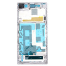 Front Housing LCD Frame Bezel Plate for Sony Xperia Z1 / C6902 / L39h / C6903 / C6906 / C6943(White)