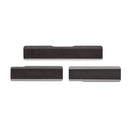 SIM Card Cap + USB Data Charging Port Cover + Micro SD Card Cap Dustproof Block Set for Sony Xperia Z1 / L39h / C6903(Black)