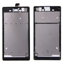 Front Housing with Adhesive Sticker for Sony Xperia T3(Black)