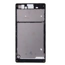 Front Housing with Adhesive Sticker for Sony Xperia T3(Black)