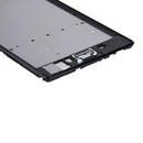 Front Housing with Adhesive Sticker for Sony Xperia T3(Black)