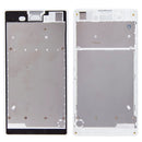 Front Housing with Adhesive Sticker for Sony Xperia T3(White)
