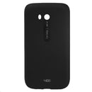 Smooth Surface Plastic Back Housing Cover for Nokia Lumia 822(Black)