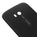 Smooth Surface Plastic Back Housing Cover for Nokia Lumia 822(Black)