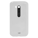 Smooth Surface Plastic Back Housing Cover for Nokia Lumia 822(White)