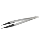 JAKEMY JM-T10 Replaceable Anti-Static Tweezers(Silver)