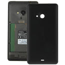 Frosted Surface Plastic Back Housing Cover for Microsoft Lumia 535(Black)