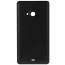 Frosted Surface Plastic Back Housing Cover for Microsoft Lumia 535(Black)
