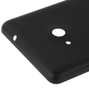 Frosted Surface Plastic Back Housing Cover for Microsoft Lumia 535(Black)