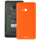 Smooth Surface Plastic Back Housing Cover for Microsoft Lumia 535(Orange)
