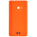 Smooth Surface Plastic Back Housing Cover for Microsoft Lumia 535(Orange)