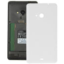 Frosted Surface Plastic Back Housing Cover for Microsoft Lumia 535(White)