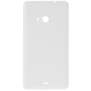 Frosted Surface Plastic Back Housing Cover for Microsoft Lumia 535(White)