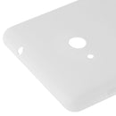 Frosted Surface Plastic Back Housing Cover for Microsoft Lumia 535(White)