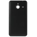 Frosted Surface Plastic Back Housing Cover for Microsoft Lumia 640XL(Black)