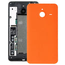 Frosted Surface Plastic Back Housing Cover for Microsoft Lumia 640XL(Orange)