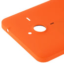 Frosted Surface Plastic Back Housing Cover for Microsoft Lumia 640XL(Orange)