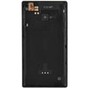 Frosted Surface Plastic Back Housing Cover for Nokia Lumia 720(Black)