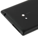 Frosted Surface Plastic Back Housing Cover for Nokia Lumia 720(Black)