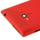 Frosted Surface Plastic Back Housing Cover for Nokia Lumia 720(Red)