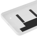 Frosted Surface Plastic Back Housing Cover for Microsoft Lumia 640 (White)