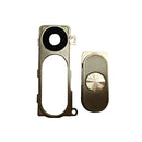 Back Camera Lens Cover + Power & Volume Buttons for LG G3 / D855(Gold)