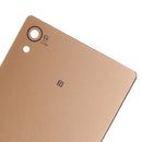Original Glass Material Back Housing Cover for Sony Xperia Z4(Gold)