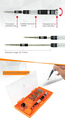 JAKEMY JM-8142 30 in 1 Aviation Aluminum Interchangeable Screwdriver Set
