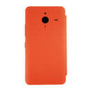 Original Horizontal Flip Leather Case + Plastic Back Cover for Microsoft Lumia 640XL (Orange)