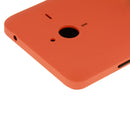 Original Horizontal Flip Leather Case + Plastic Back Cover for Microsoft Lumia 640XL (Orange)