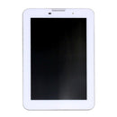 LCD Screen and Digitizer Full Assembly with Frame for Lenovo IdeaTab A3000(White)