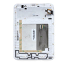 LCD Screen and Digitizer Full Assembly with Frame for Lenovo IdeaTab A3000(White)